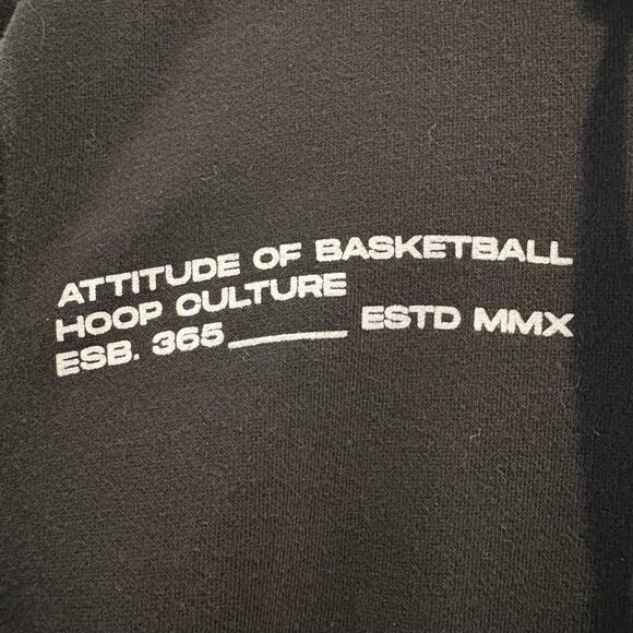 Vibes Hoodie Mens Medium Floral Graphic Basketball Attitude Streetwear DT6100 - Picture 4 of 10